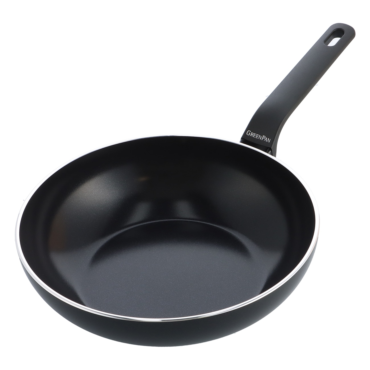 GreenPan Essence (CC009048-001) schwarz Wok - Bild 1