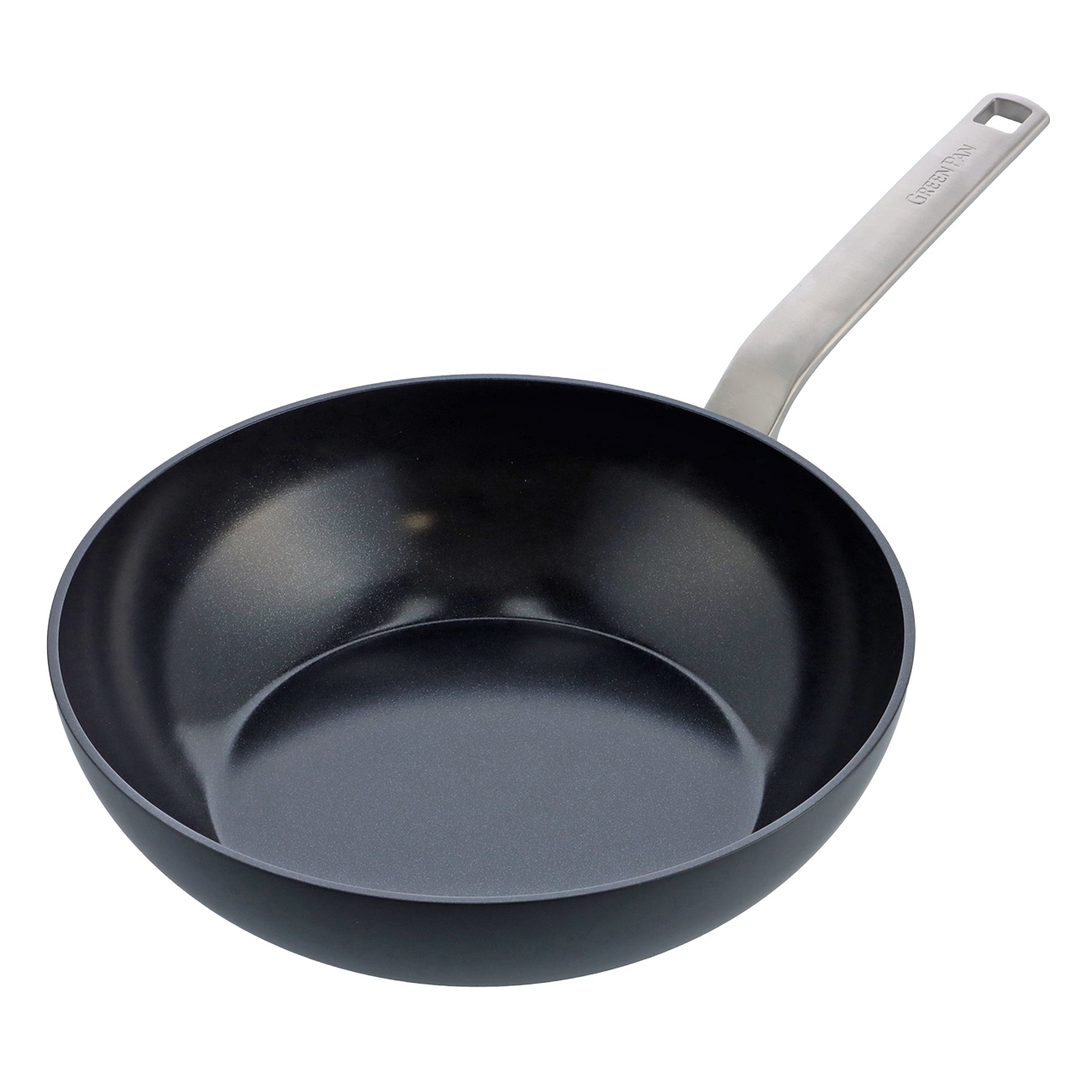 GreenPan Evolution (CC006388-001) schwarz Wok - Bild 1