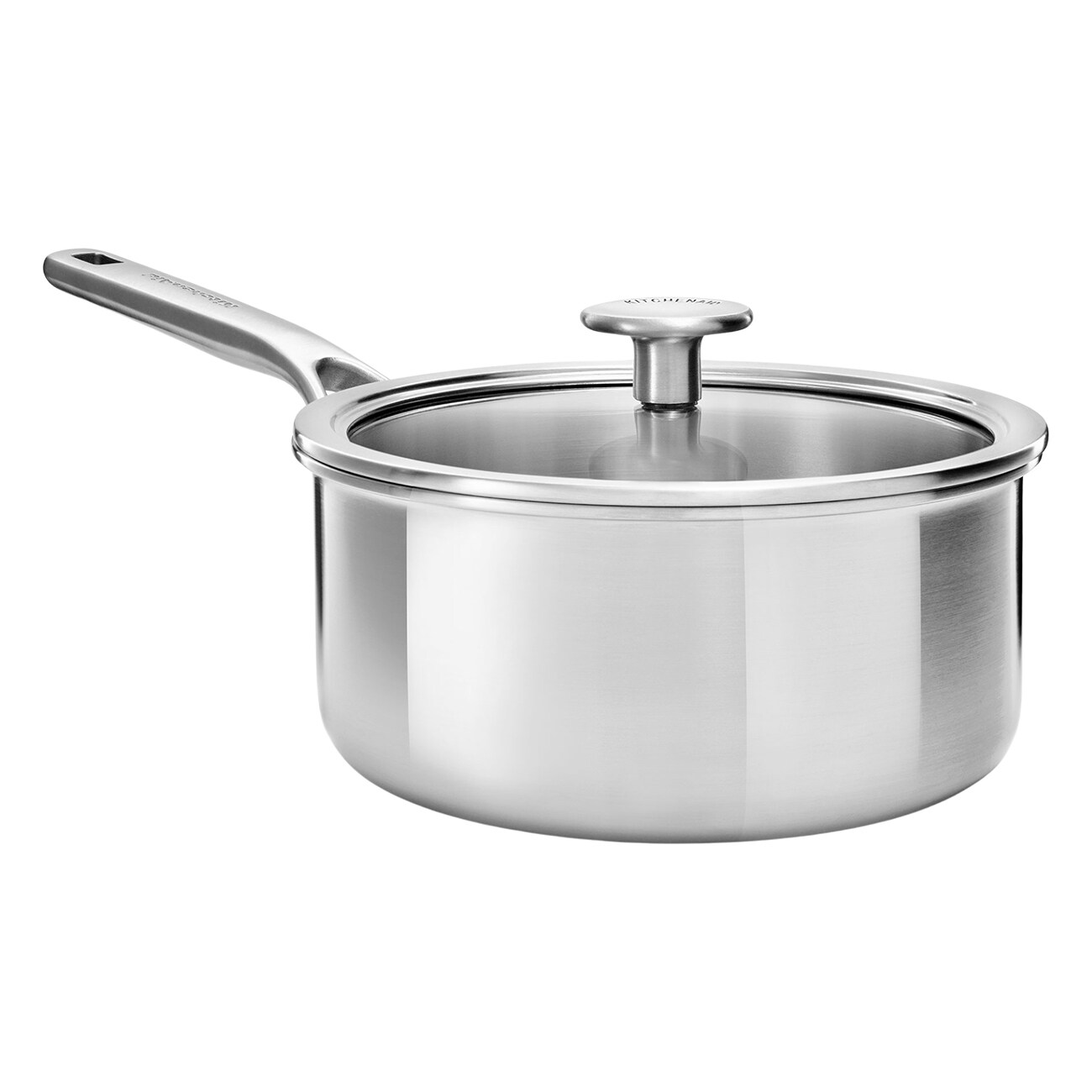 KitchenAid Stielkasserolle (CC003258-001) silber Kasserolle - Bild 1