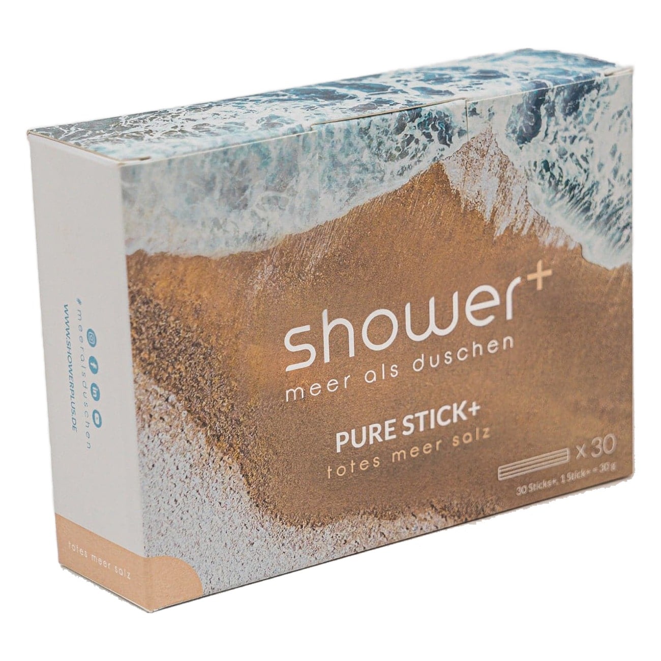 shower+ Pure Stick+ Totes Meer wei&szlig; Badezus&auml;tze - Bild 1