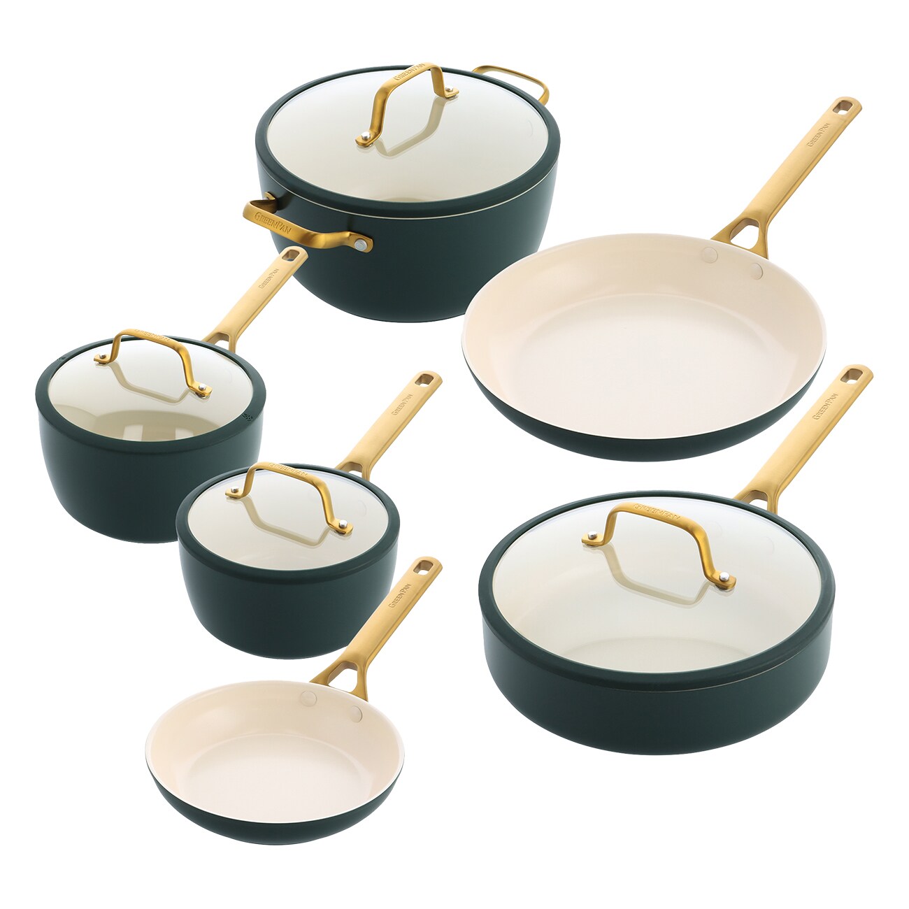 GreenPan Padova Reserve (CC010213-001) T&uuml;rkis Pfannen-Set - Bild 1