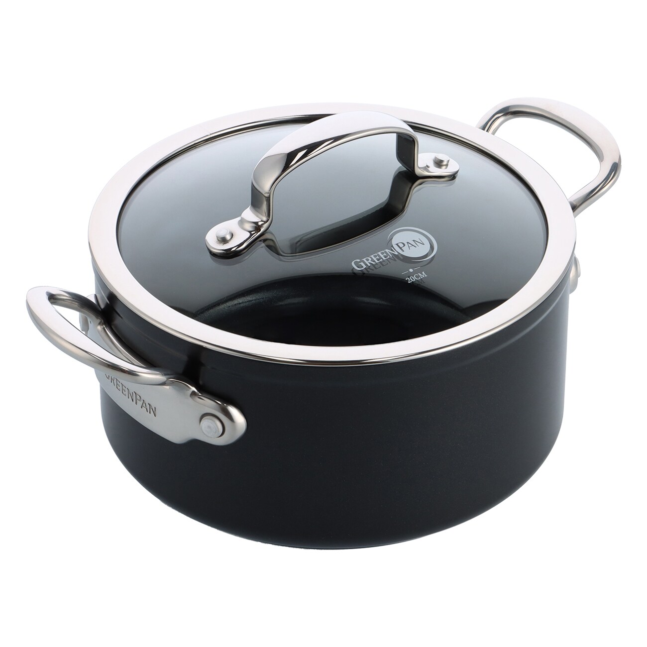 GreenPan Barcelona Pro (CC005333-001) schwarz Kasserolle - Bild 1