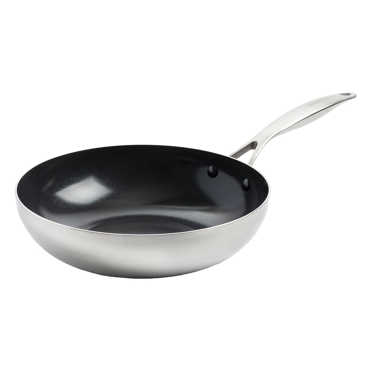 GreenPan Geneva (CC004781-001) silber Wok - Bild 1