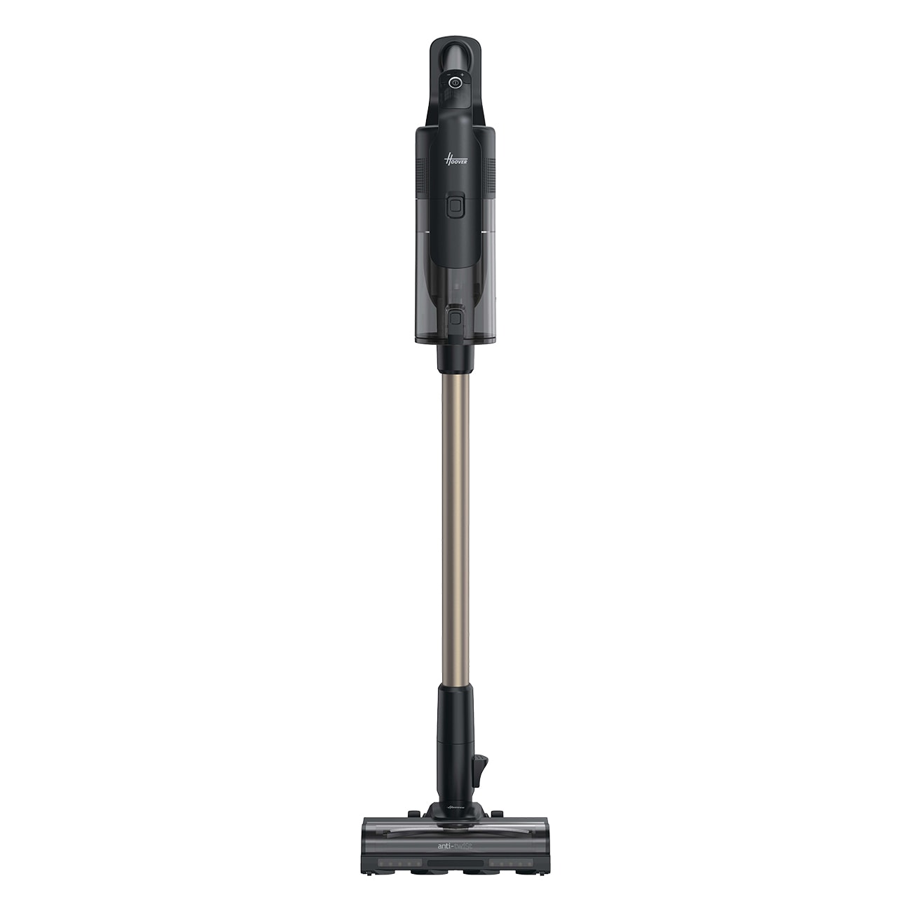 Hoover HF610P schwarz Akku Staubsauger 