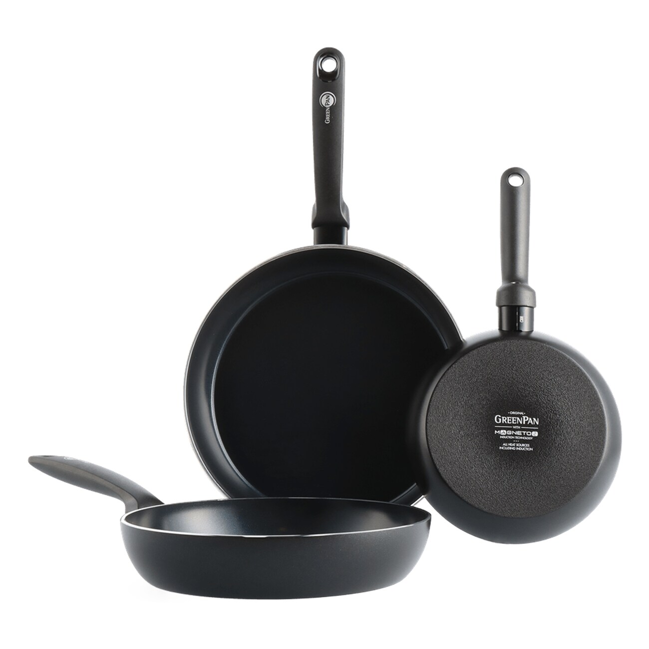 GreenPan Torino (CC003328-001) schwarz Bratpfanne - Bild 1