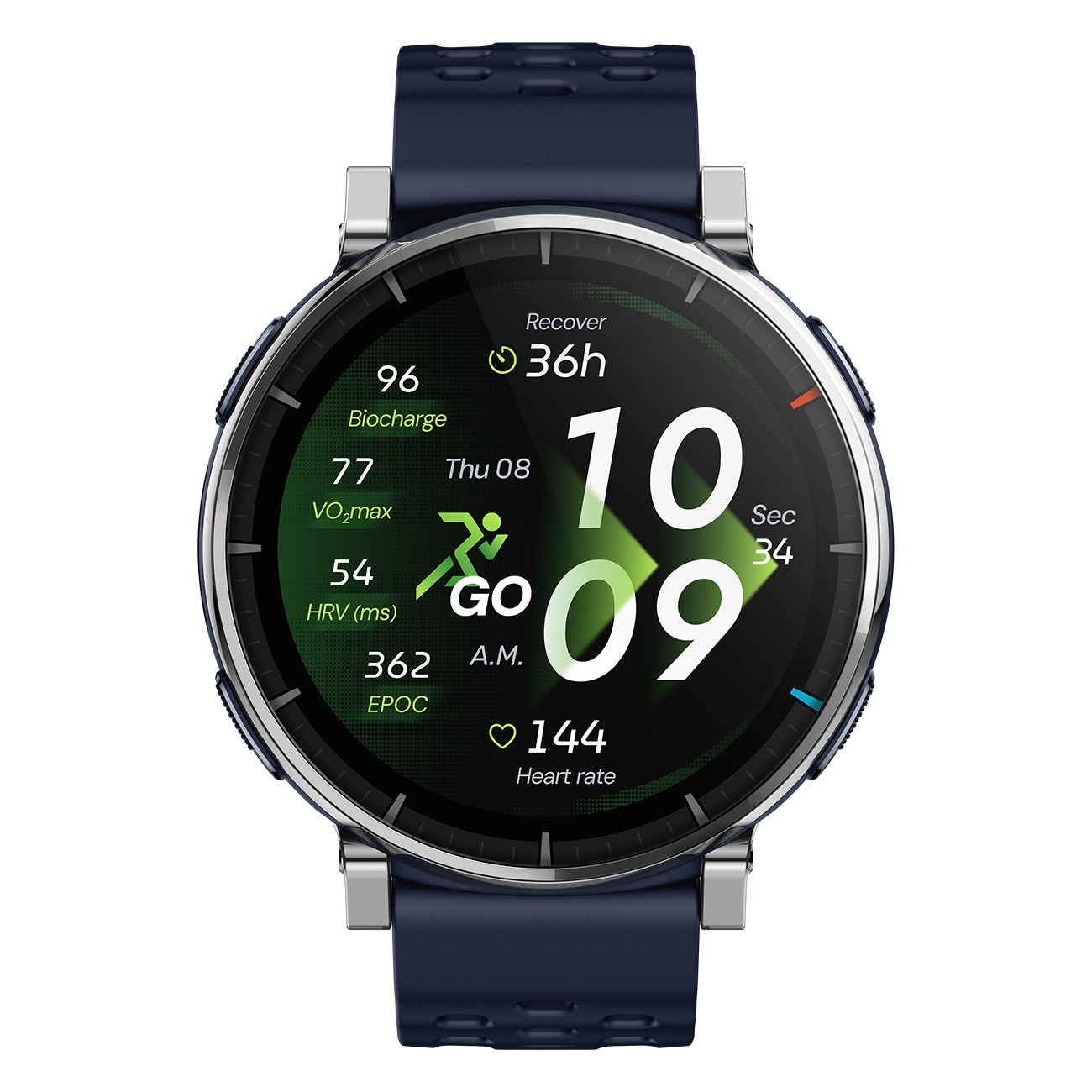 Amazfit Active 3 Premium silber Smartwatch - Bild 1