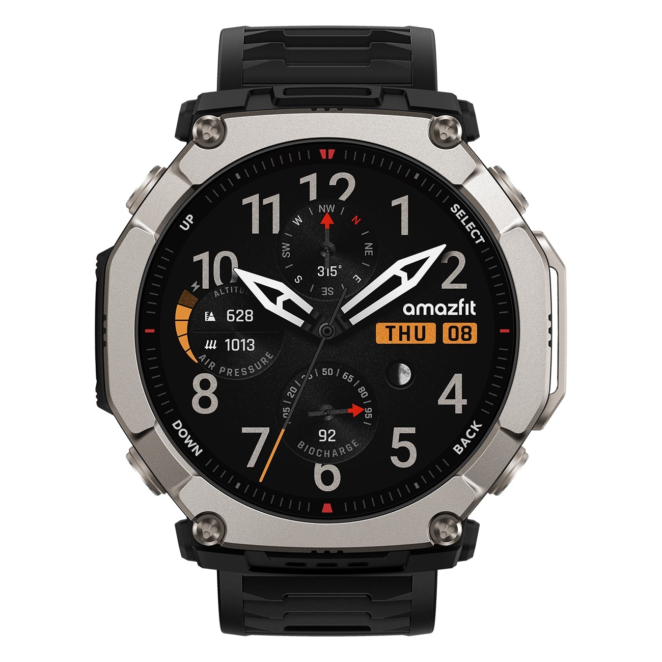 Amazfit T-Rex Ultra 2 schwarz Smartwatch - Bild 1