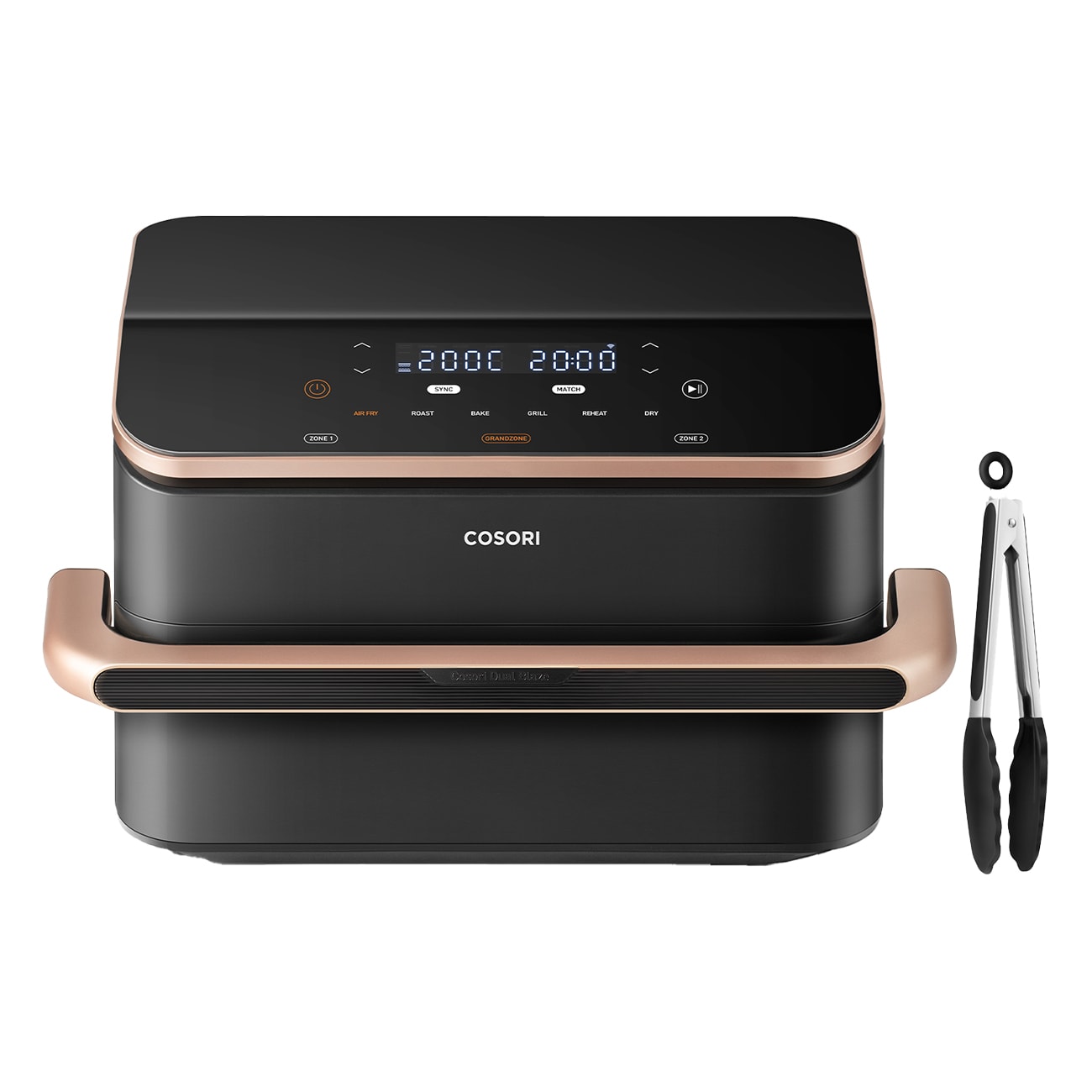 Cosori DualBlaze TwinFry schwarz Hei&szlig;luftfritteuse - Bild 1
