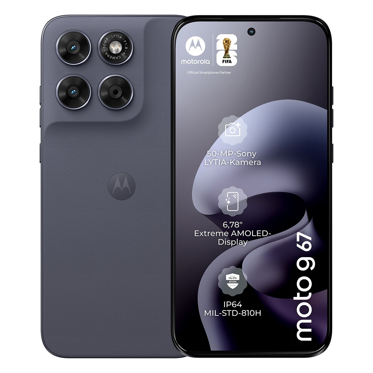 Motorola moto g67 (128GB) grau Smartphone - Bild 1