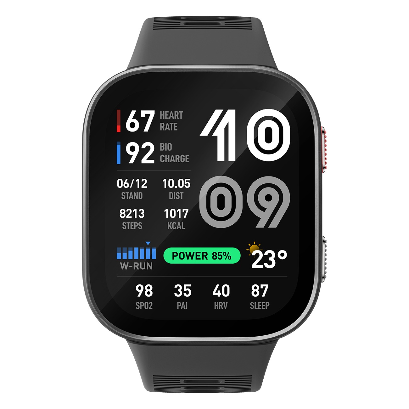 Amazfit Bip Max blau Smartwatch - Bild 1