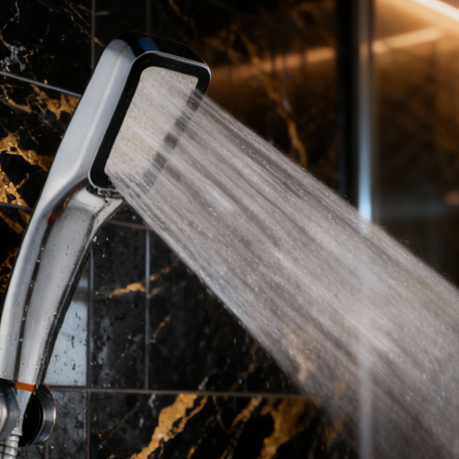 TroniTechnik&reg; Duschbrause Handbrause Duschkopf Massagedusche Brause BOOST mit 300 feinen Wasserstrahlen - Bild 1