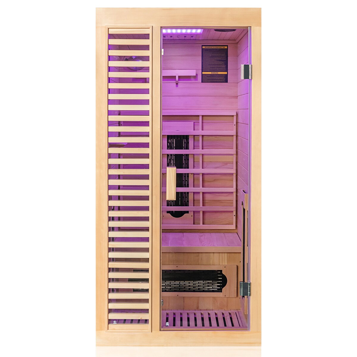 Dewello Hamlin 90×90 Keramik Infrarotkabine
