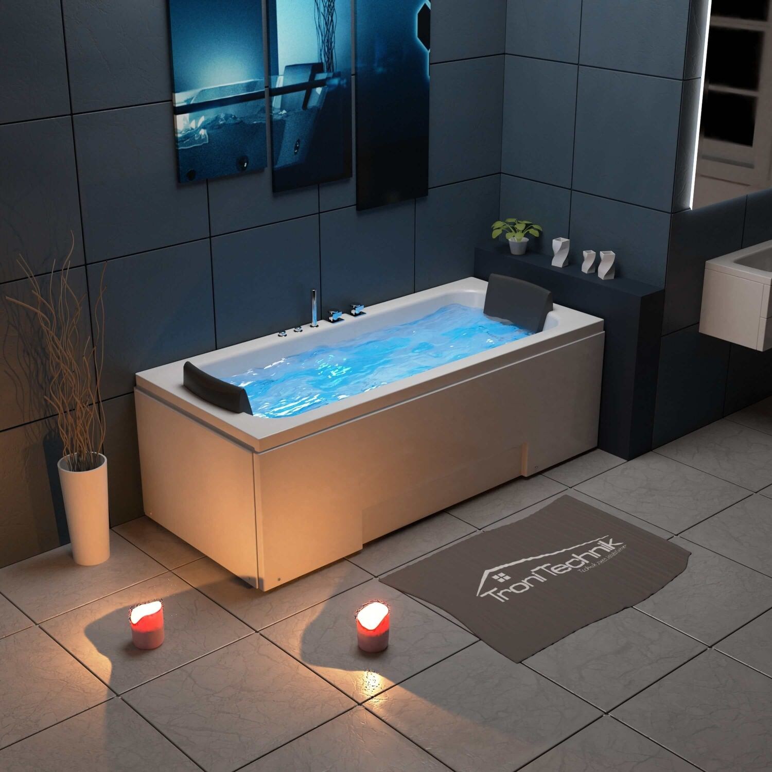 Whirlpool IOS für den Innenbereich / 170 x 75