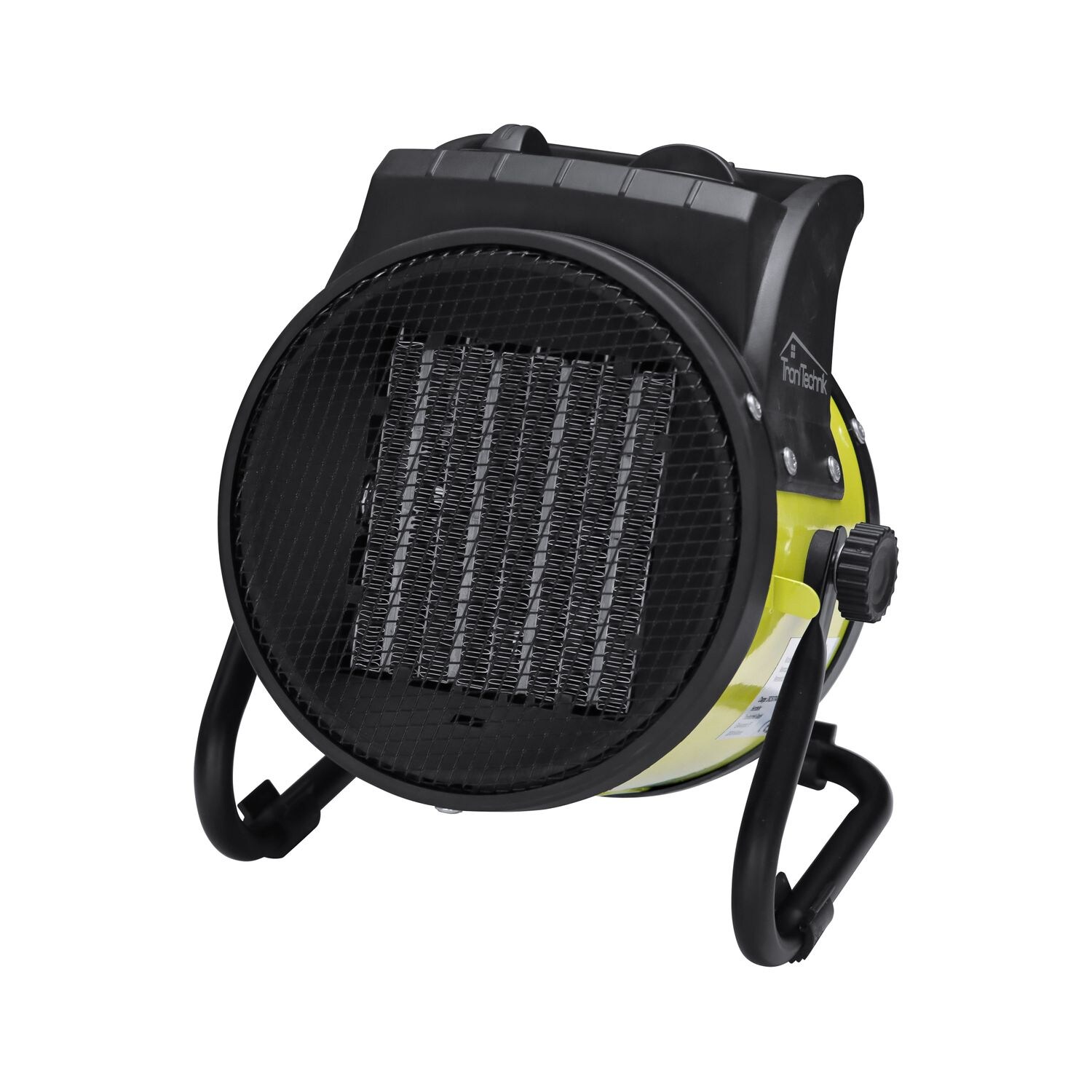 TroniTechnik® KH-502 Keramikheizer Heizlüfter Heizung 2.000 Watt, Tragegriff, PTC Keramik, stufenlose Thermosteuerung