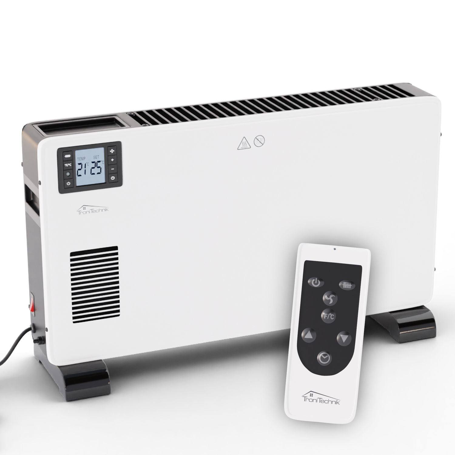 TroniTechnik&reg; TT-KH-102 Heizger&auml;t Konvektor Radiator Heizung stufenlose Thermosteuerung (1000W / 1.300W / 2.300W) - Bild 1
