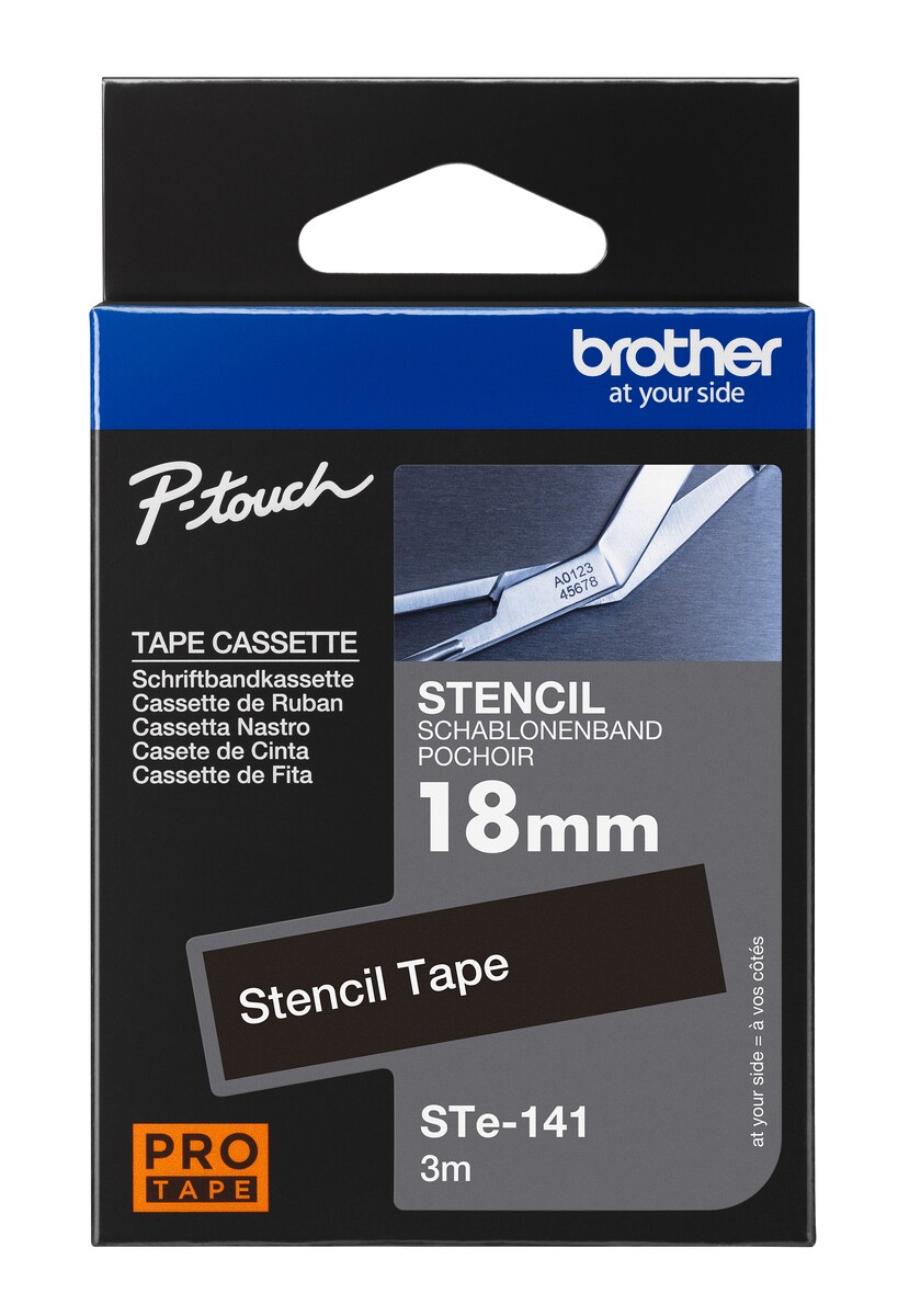 Schablonenband STe-141 f&uuml;r Beschriftungen (BxL 18mm x 3m) - Bild 1