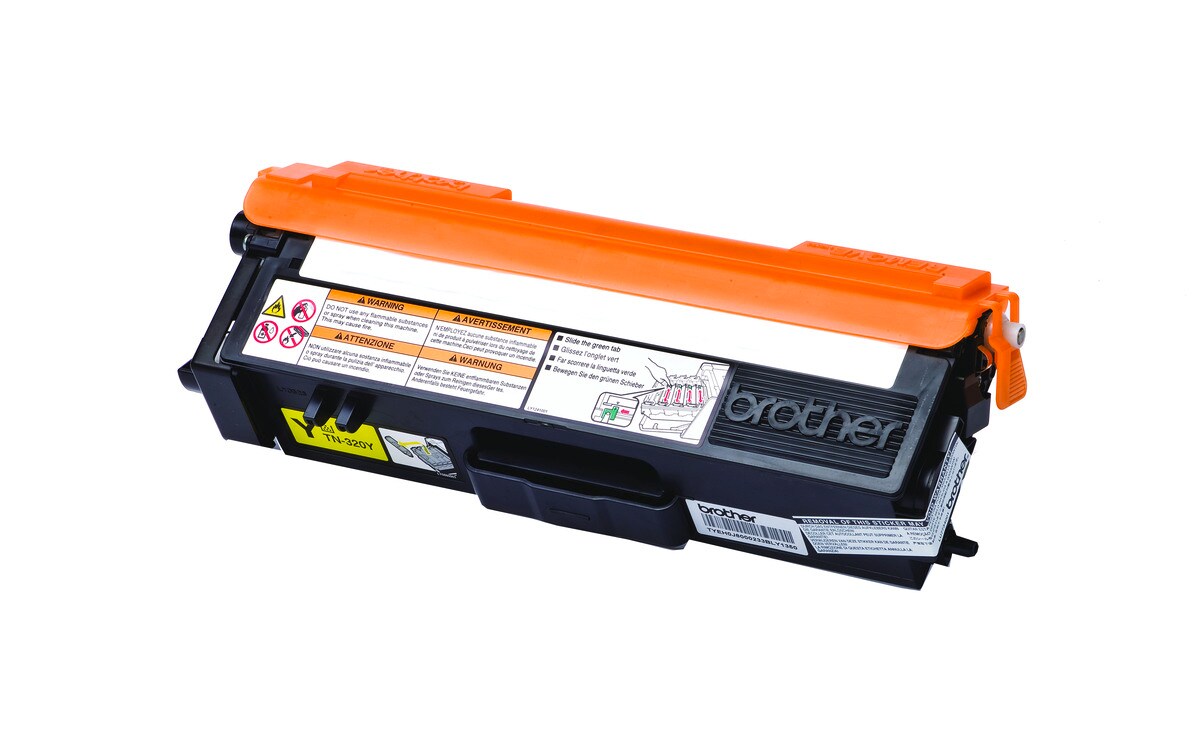 Brother Toner TN-320Y Gelb (ca. 1500 Seiten) - Bild 1