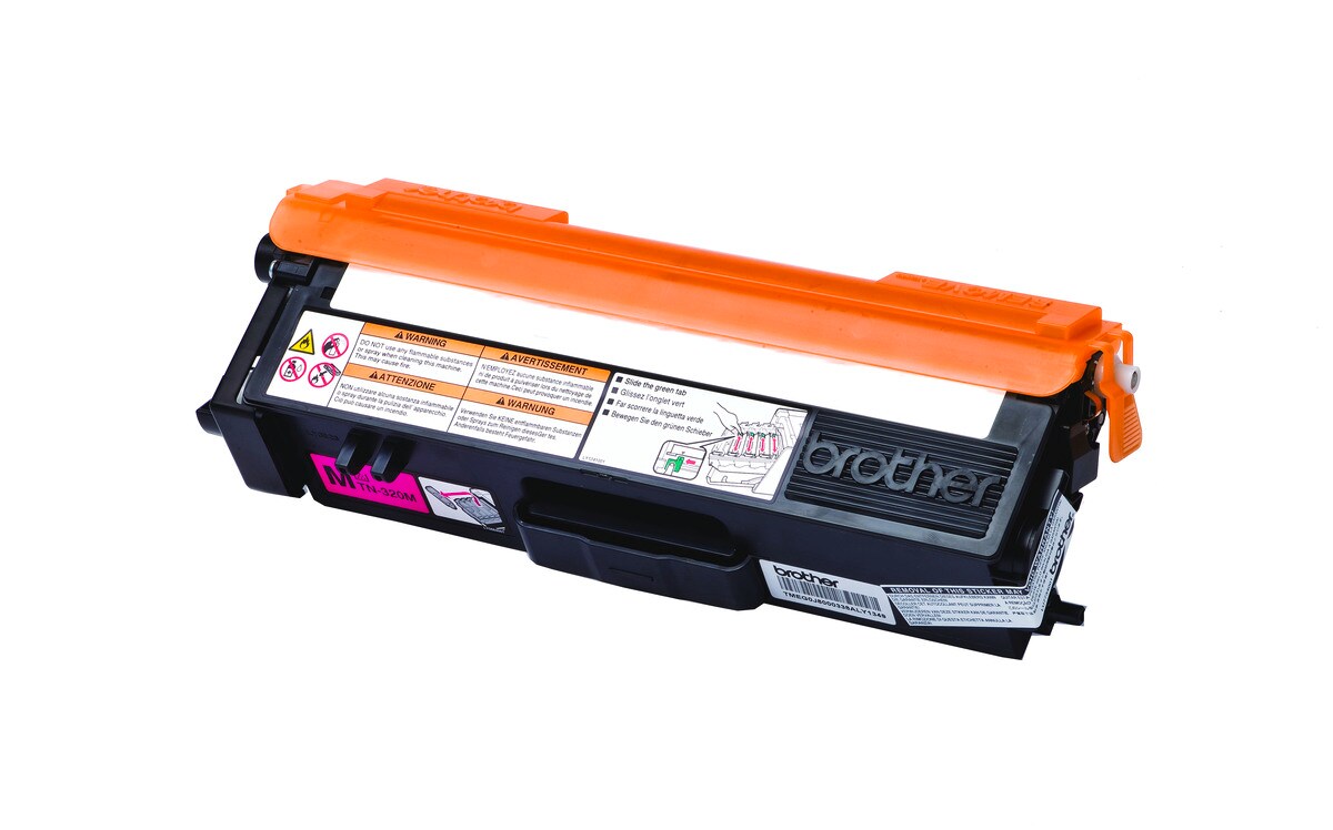 Brother Toner TN-325M Jumbo Magenta (ca. 3500 Seiten) - Bild 1