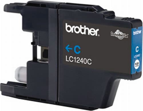Brother Tintenpatrone LC-1240C Cyan (ca. 600 Seiten) - Bild 1