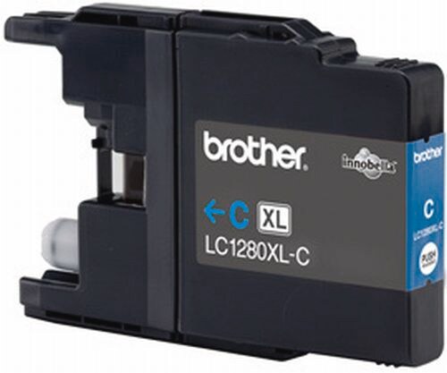 Brother Tintenpatrone LC-1280XLC Cyan (ca. 1200 Seiten) | 04977766694056