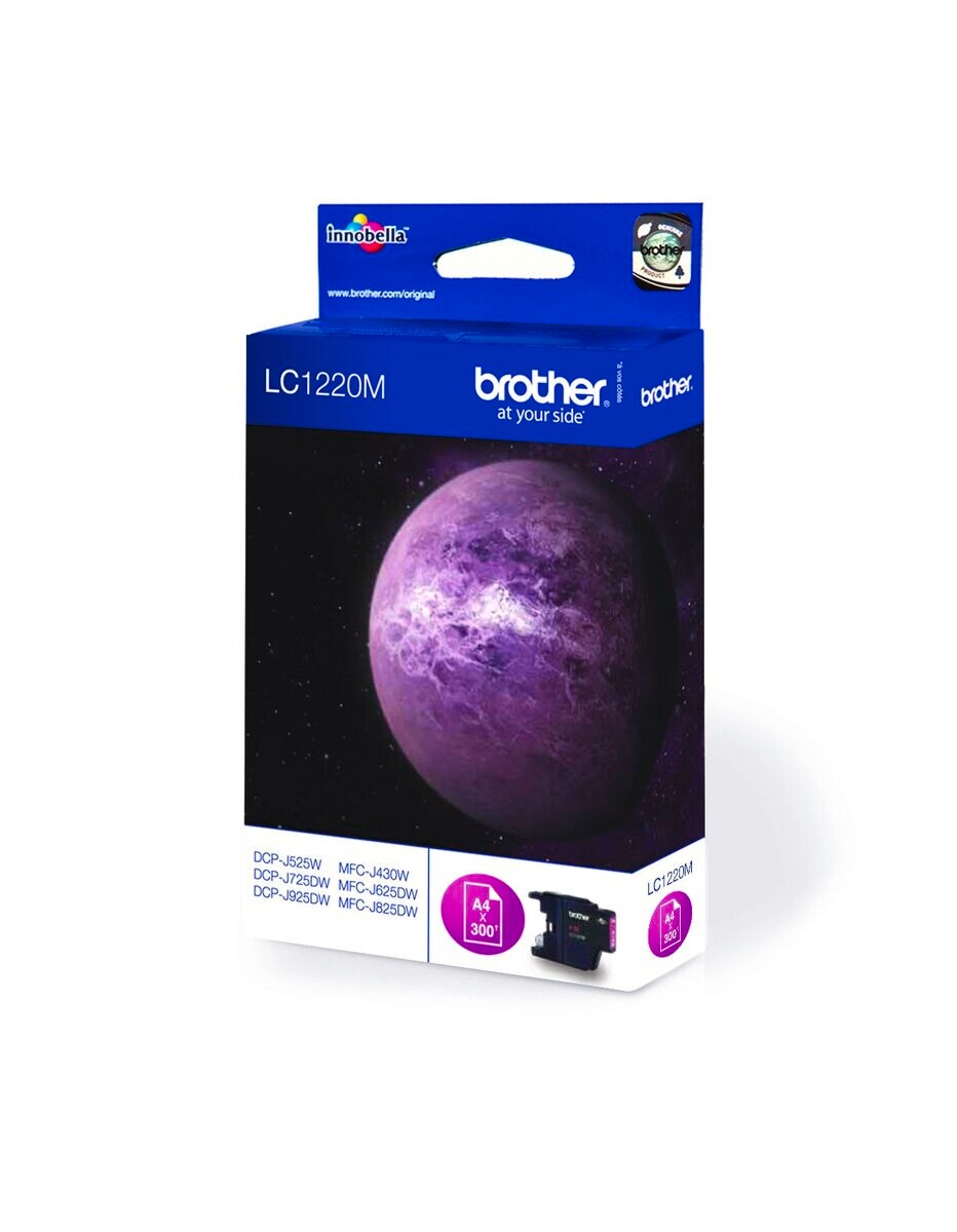 Brother Tintenpatrone LC-1220M Magenta (ca. 300 Seiten) - Bild 1