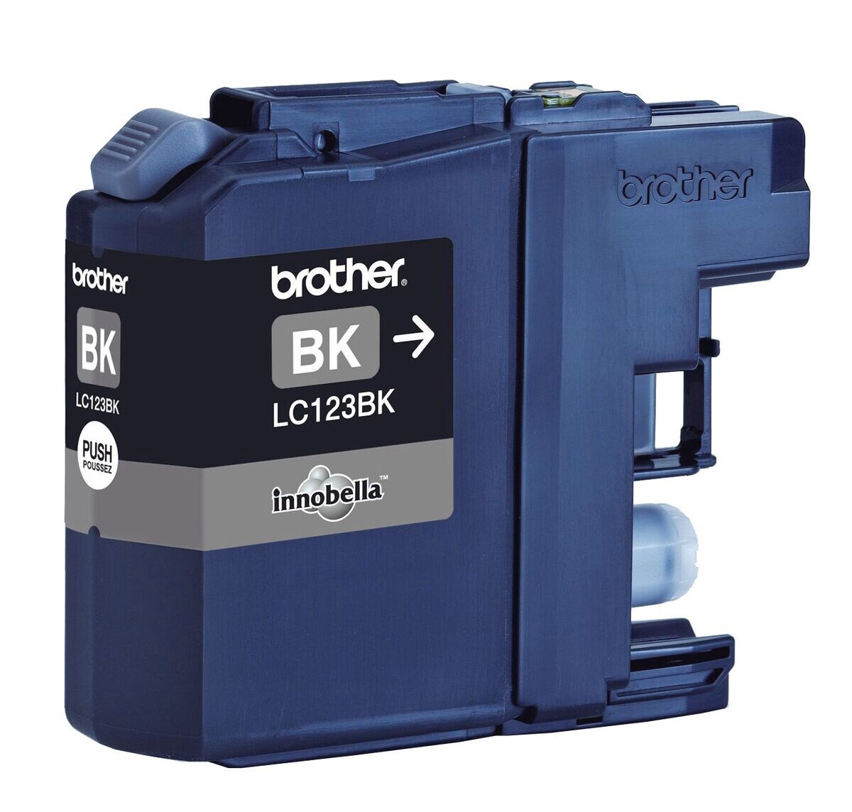 Brother Tintenpatrone LC-123BK Schwarz (ca. 600 Seiten) - Bild 1