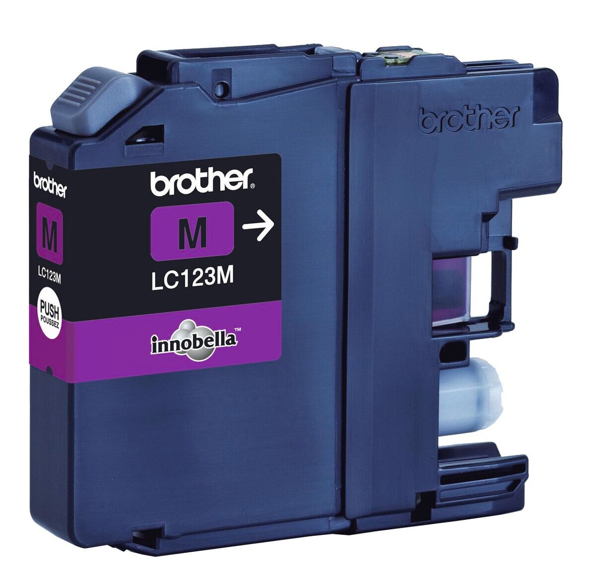 Brother Tintenpatrone LC-123M Magenta (ca. 600 Seiten) - Bild 1