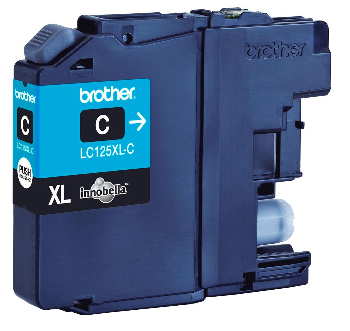 Brother Tintenpatrone LC-125XLC Cyan (ca. 1200 Seiten) - Bild 1