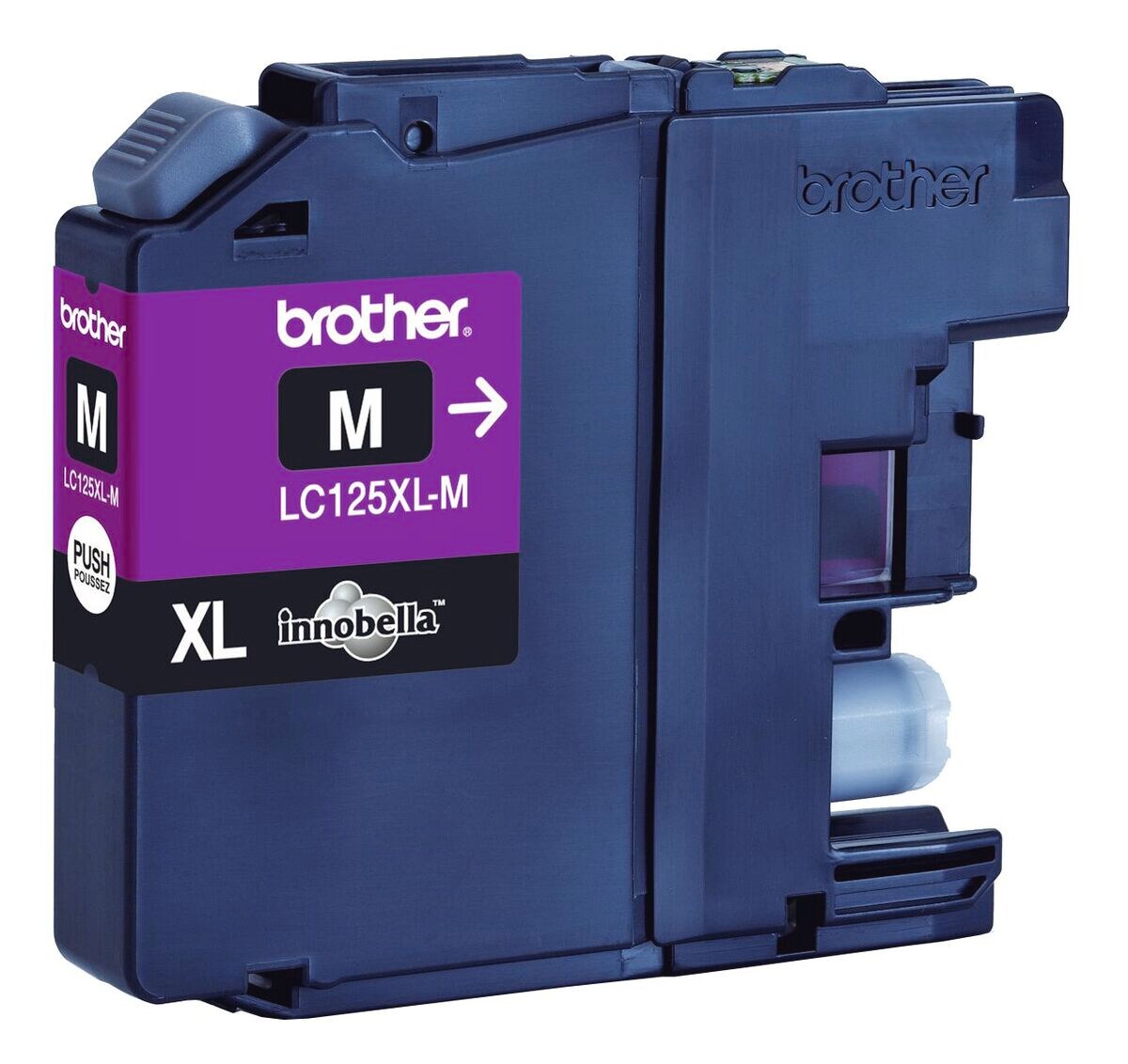 Brother Tintenpatrone LC-125XLM Magenta (ca. 1200 Seiten) | 04977766713955