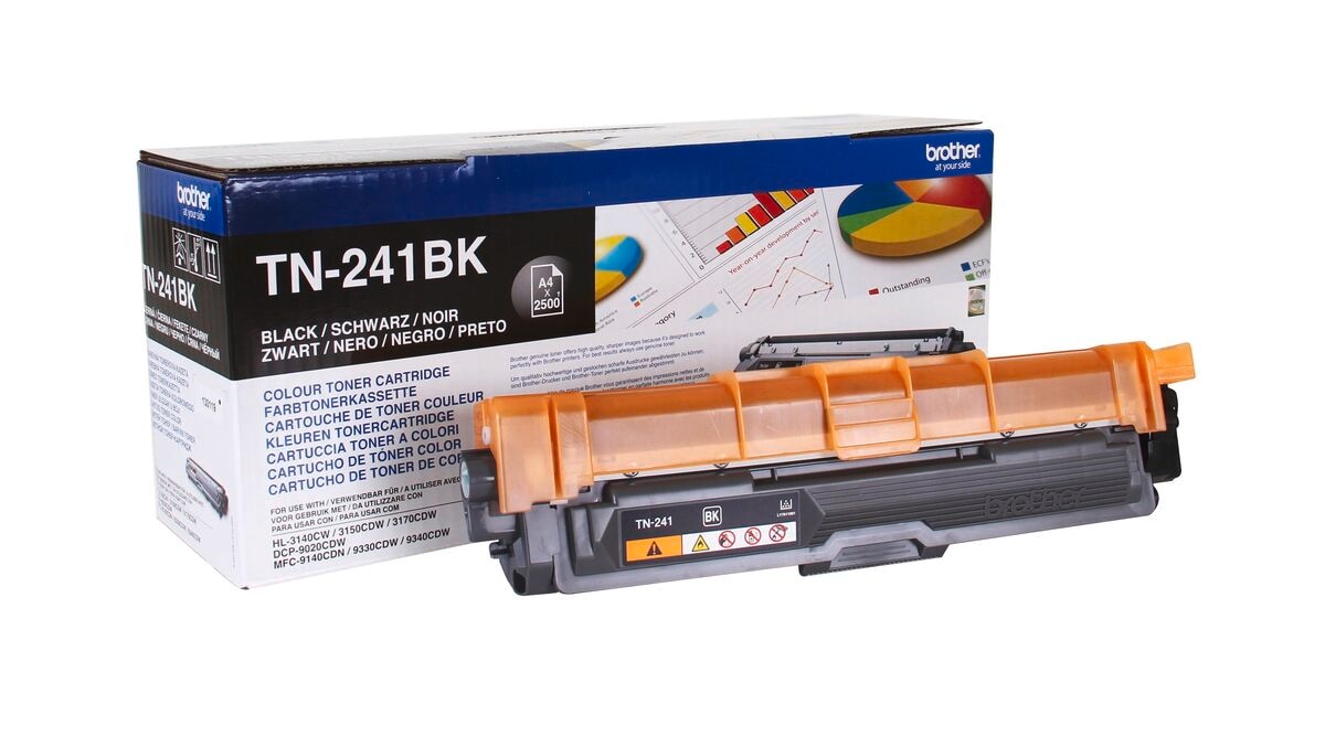 Brother Toner TN-241BK Schwarz (ca. 2500 Seiten) - Bild 1
