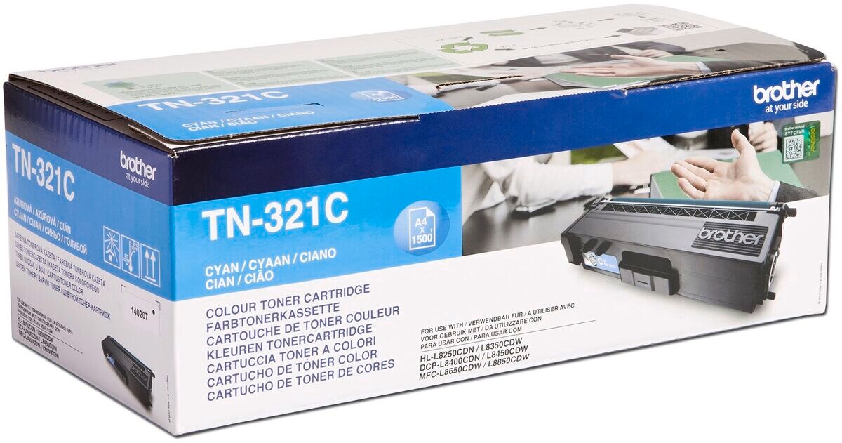 Brother Toner TN-321C Cyan (ca. 1500 Seiten) | 04977766734981