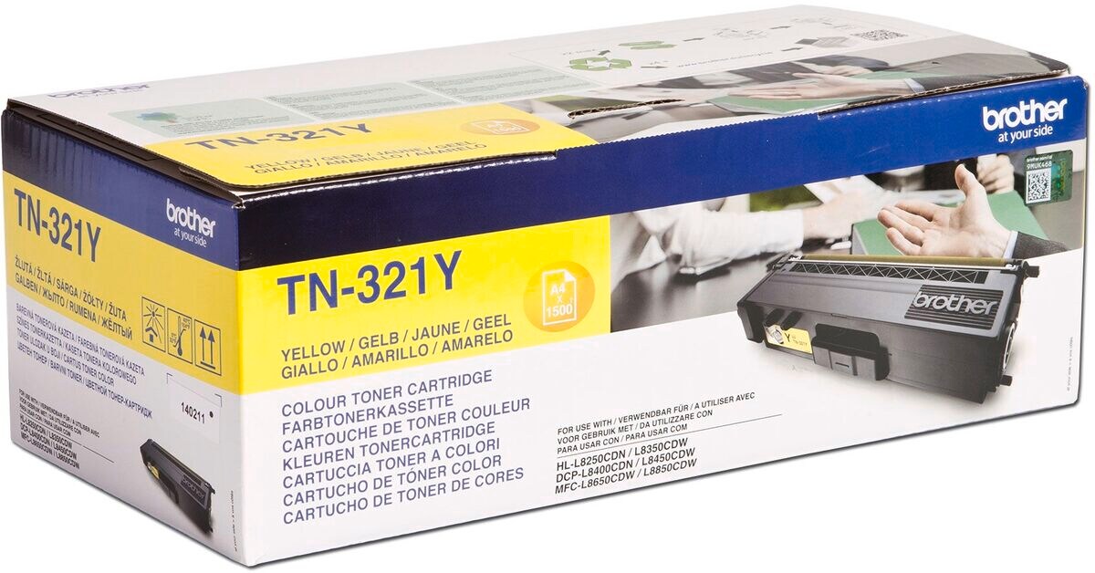Brother Toner TN-321Y Gelb (ca. 1500 Seiten) | 04977766735001