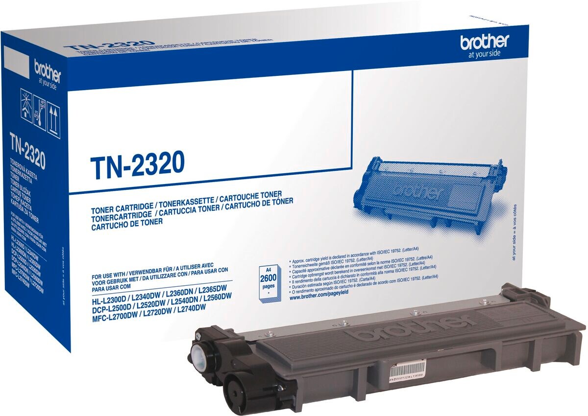 Brother Toner TN-2320 Schwarz (ca. 2600 Seiten) | 04977766738989