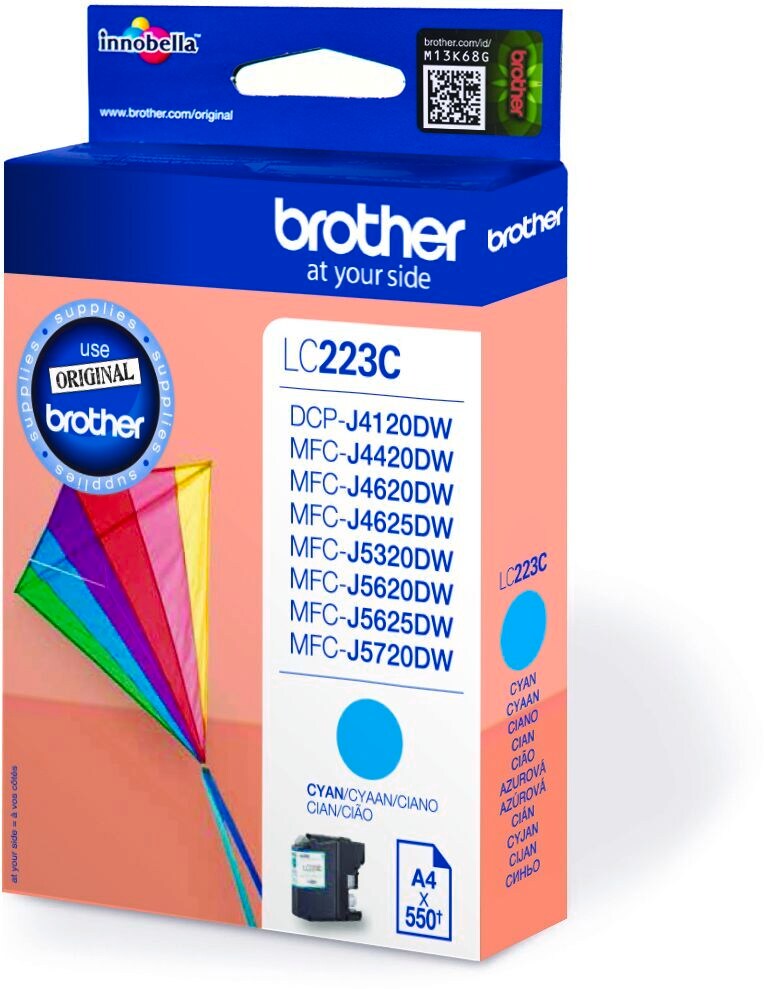 Brother Tintenpatrone LC-223C Cyan (ca. 550 Seiten) - Bild 1