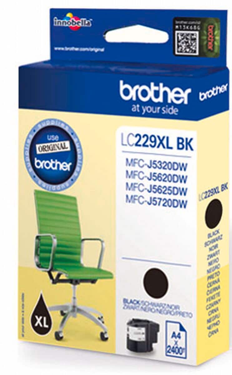 Brother Tintenpatrone LC-229XLBK Schwarz (ca. 2400 Seiten) - Bild 1