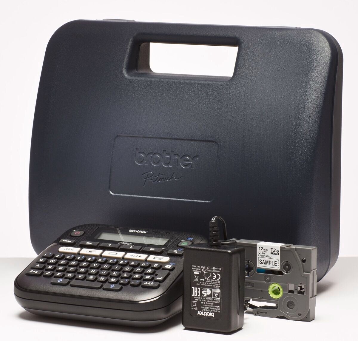 Brother P-touch D210VP Desktop Beschriftungsger&auml;t mit Koffer - Bild 1