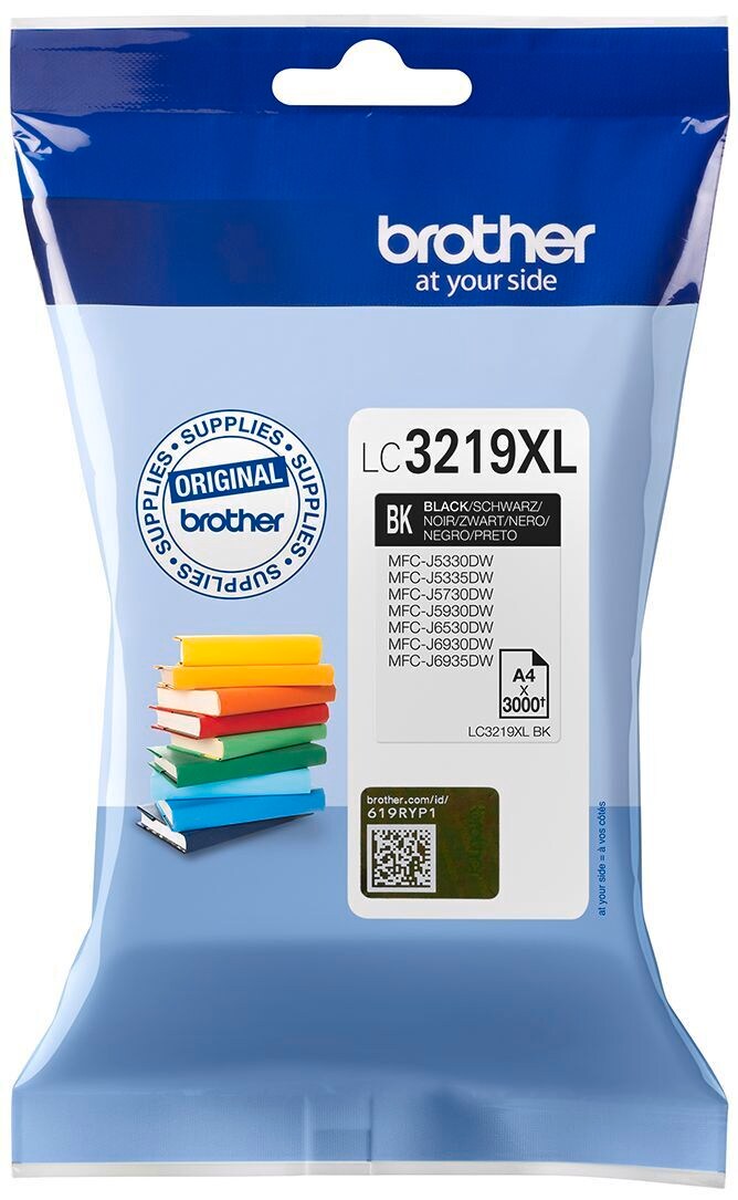 Brother Tintenpatrone LC-3219XLBK Schwarz (ca. 3000 Seiten) - Bild 1