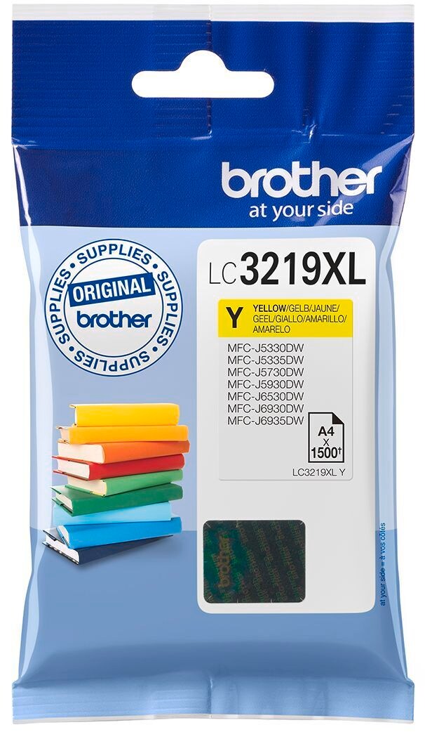 Brother Tintenpatrone LC-3219XLY Gelb (ca. 1500 Seiten) - Bild 1