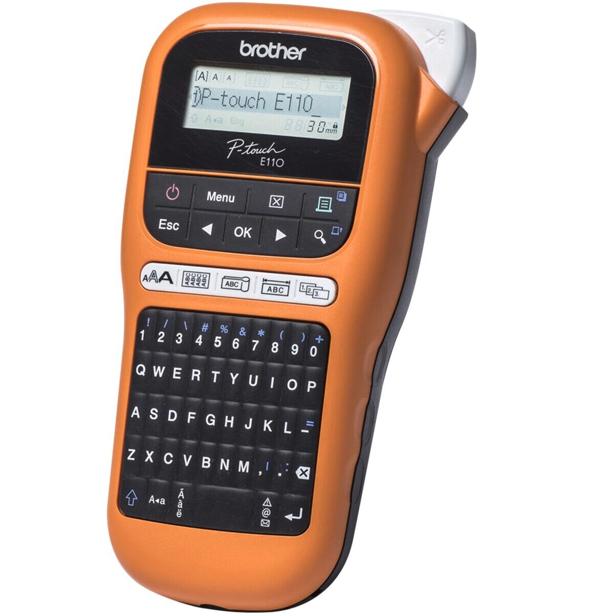 Brother P-touch E110 Handheld Beschriftungsgerät | 04977766774819