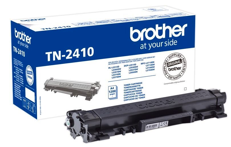 Brother Toner TN-2410 Schwarz (ca. 1200 Seiten) | 04977766779487