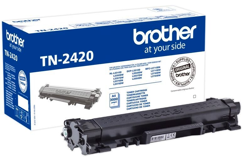 Brother Toner TN-2420 Schwarz (ca. 3000 Seiten) - Bild 1