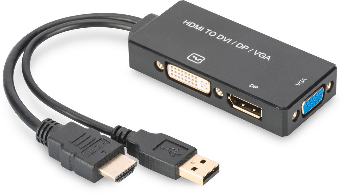 ASSMANN HDMI 1in3 Konverterkabel - Bild 1