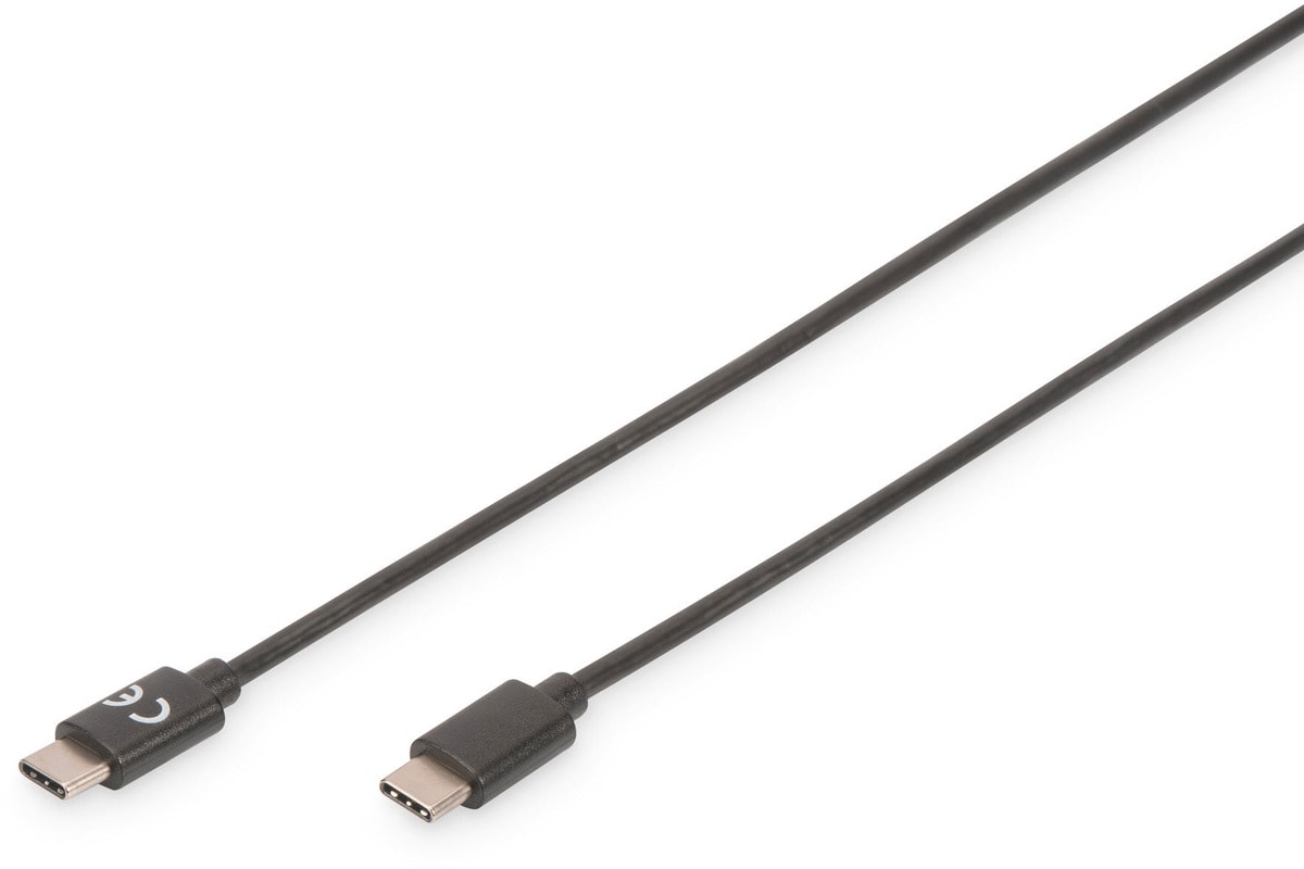DIGITUS USB Type-C&trade; Anschlusskabel, Type-C&trade; - C, 1.0m - Bild 1