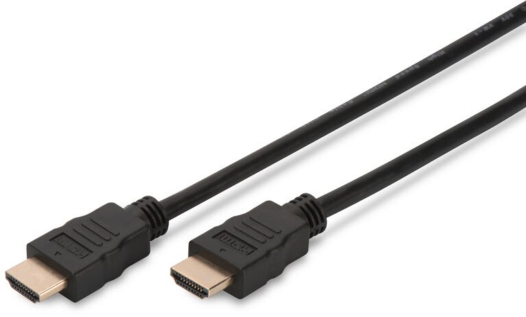 DIGITUS HDMI High Speed mit Ethernet Anschlusskabel, 3m - Bild 1