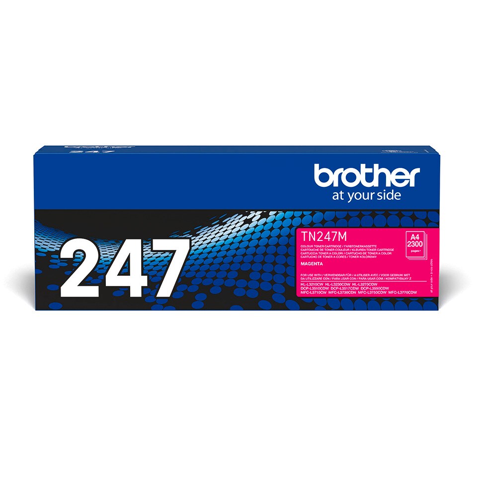 Brother Toner TN-247M Magenta (ca. 2300 Seiten) - Bild 1
