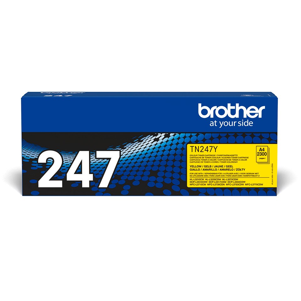 Brother Toner TN-247Y Gelb (ca. 2300 Seiten) - Bild 1