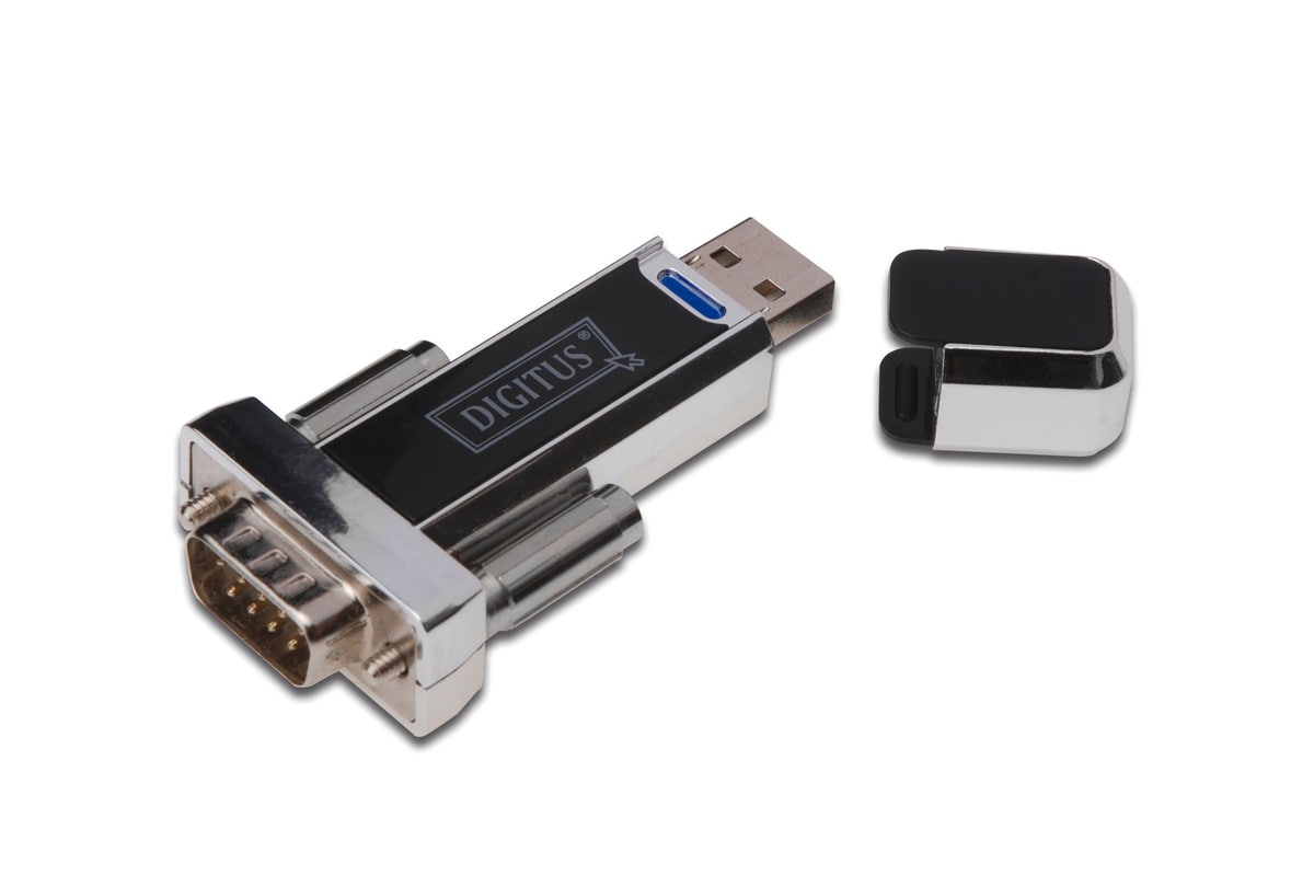 DIGITUS USB - Seriell Adapter, DSUB 9M, 0.8m - Bild 1