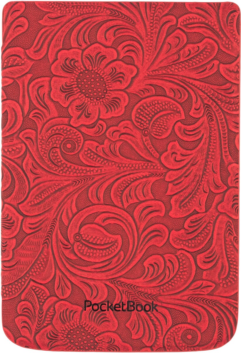 Pocketbook Comfort Cover - Red Flowers 6"