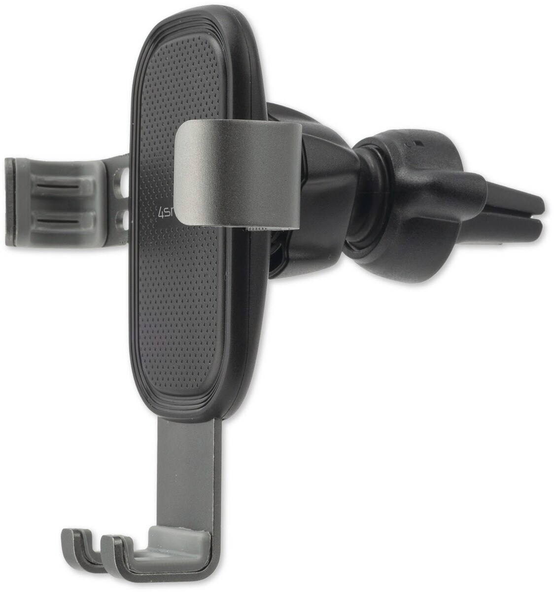 4smarts Kfz-Halterung GRABBER 2.0 f. L&uuml;ftungsschlitze, grau/sw - Bild 1