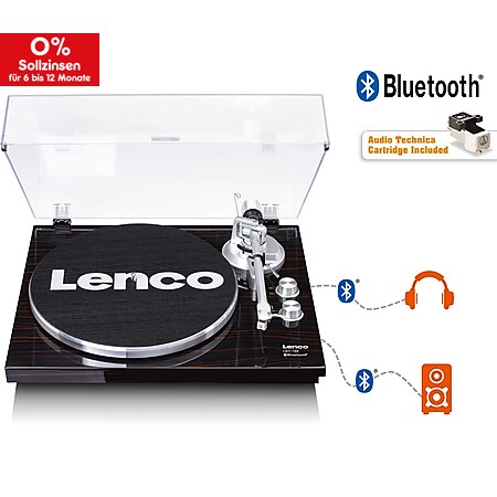 Lenco LBT-188 Bluetooth Plattenspieler mit USB (Walnuss) online kaufen bei  Netto